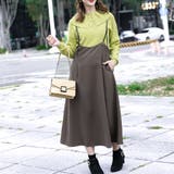 フリルカラーニットトップス ビビッドカラー | Frenchic | 詳細画像2
