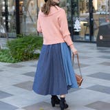 フリルカラーニットトップス ビビッドカラー | Frenchic | 詳細画像6