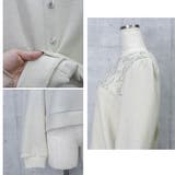 V堀りレース刺繍ニットトップス | Frenchic | 詳細画像9 