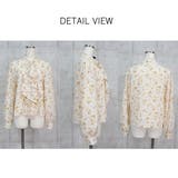 クラジック花柄シフォンブラウス | Frenchic | 詳細画像7