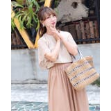 ベージュ | 蝶々レーススリーブトップス レーディス フレアスリーブ | Frenchic