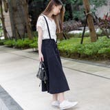 サスペンダー付きサロペットスカート | Frenchic | 詳細画像5
