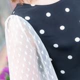 ハートレース袖ドットトップス レーディス 半袖 | Frenchic | 詳細画像6 