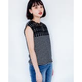 レース２ＷＡＹカットソー レーディス ノースリーブ | Frenchic | 詳細画像4 