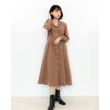 タック入りロングコート レーディス 長袖 | Frenchic | 詳細画像3 