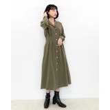 タック入りロングコート レーディス 長袖 | Frenchic | 詳細画像12 