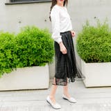 大襟パールボタンブラウス 春夏秋冬 オールシーズン | Frenchic | 詳細画像6 