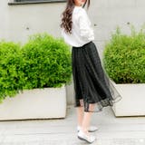 大襟パールボタンブラウス 春夏秋冬 オールシーズン | Frenchic | 詳細画像7 