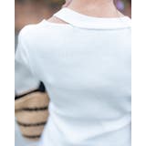 リブニット半袖カットソー レーディス 半袖 | Frenchic | 詳細画像14 