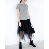 リブニット半袖カットソー レーディス 半袖 | Frenchic | 詳細画像17 