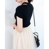 リブニット半袖カットソー レーディス 半袖 | Frenchic | 詳細画像6 