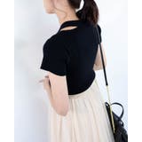 リブニット半袖カットソー レーディス 半袖 | Frenchic | 詳細画像7 
