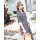 2WAY 小花柄シフォンワンピース レーディス | Frenchic | 詳細画像11
