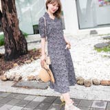 2WAY 小花柄シフォンワンピース レーディス | Frenchic | 詳細画像1