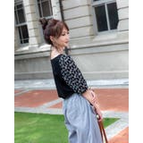 カットワークレース花刺繡スリーブトップス レディースファッション通販 花柄ブラウ… | Frenchic | 詳細画像6 