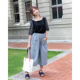 カットワークレース花刺繡スリーブトップス レディースファッション通販 花柄ブラウ… | Frenchic | 詳細画像8 