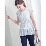 カットソーワーク刺繡トップス レーディス カジュアル | Frenchic | 詳細画像15 