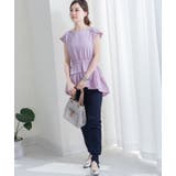 カットソーワーク刺繡トップス レーディス カジュアル | Frenchic | 詳細画像4 