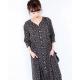 2WAY フロントボタン花柄ワンピース レーディス | Frenchic | 詳細画像24