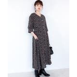 2WAY フロントボタン花柄ワンピース レーディス | Frenchic | 詳細画像27