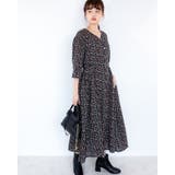 2WAY フロントボタン花柄ワンピース レーディス | Frenchic | 詳細画像34