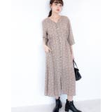 2WAY フロントボタン花柄ワンピース レーディス | Frenchic | 詳細画像35