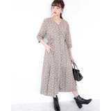 2WAY フロントボタン花柄ワンピース レーディス | Frenchic | 詳細画像36