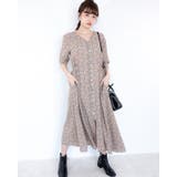2WAY フロントボタン花柄ワンピース レーディス | Frenchic | 詳細画像38