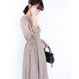 2WAY フロントボタン花柄ワンピース レーディス | Frenchic | 詳細画像4