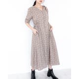 2WAY フロントボタン花柄ワンピース レーディス | Frenchic | 詳細画像6