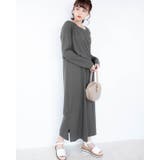 トップス付き ロングワンピース レーディス | Frenchic | 詳細画像17 