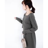 トップス付き ロングワンピース レーディス | Frenchic | 詳細画像20 