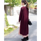 ドッキングワンピース プリーツスカート ロングワンピース | Frenchic | 詳細画像10