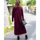 ドッキングワンピース プリーツスカート ロングワンピース | Frenchic | 詳細画像11