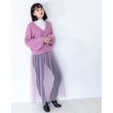 3WAY チュール付き カーディガン | Frenchic | 詳細画像30