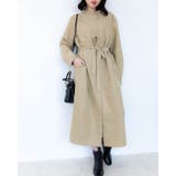 2WAY トレンチ風シャツワンピース レーディス | Frenchic | 詳細画像16 