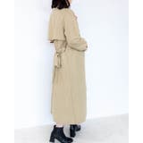 2WAY トレンチ風シャツワンピース レーディス | Frenchic | 詳細画像4 