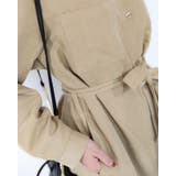 2WAY トレンチ風シャツワンピース レーディス | Frenchic | 詳細画像9 