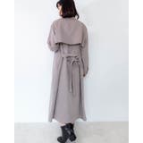 グレー | 2WAY トレンチ風シャツワンピース レーディス | Frenchic