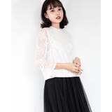 ホワイト | レーストップス レーディス カットソー | Frenchic