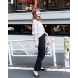 スリムパンツ レーディス スリム ウエストゴム ロング 春 夏 秋 冬 | Frenchic | 詳細画像3