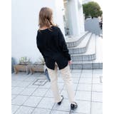 スリムパンツ レーディス スリム ウエストゴム ロング 春 夏 秋 冬 | Frenchic | 詳細画像8