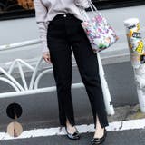 スリムパンツ レーディス スリム ウエストゴム ロング 春 夏 秋 冬 | Frenchic | 詳細画像1