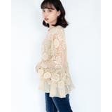フラワーレースブラウス レーディス ブラウス | Frenchic | 詳細画像7