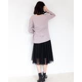 変形ニットカットソー レーディス リブ | Frenchic | 詳細画像14 