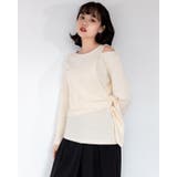 変形ニットカットソー レーディス リブ | Frenchic | 詳細画像19 