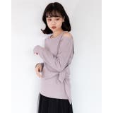 変形ニットカットソー レーディス リブ | Frenchic | 詳細画像5 