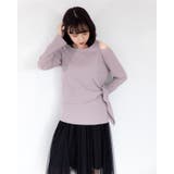 変形ニットカットソー レーディス リブ | Frenchic | 詳細画像8 