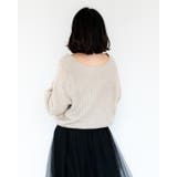 Ｖネックニットトップス レーディス 長袖 | Frenchic | 詳細画像10 