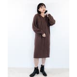 フード付き ニットワンピース レーディス | Frenchic | 詳細画像6